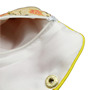 Bolsas para joyería personalizadas monederos de seda brocado con botón y cremallera