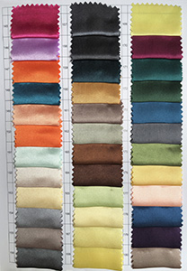 Glossy Satin Fabric Color Chart 5