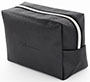 Wholesale Compact Leather Travel Toiletry Bag Small Essentials Bag with Zipper