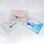 Sac enveloppe en PVC personnalisé pour papeterie et cosmétiques avec fermeture à pression