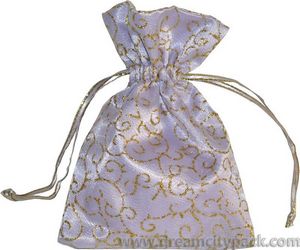 Decorative Organza Gift Bags with Satin Lining