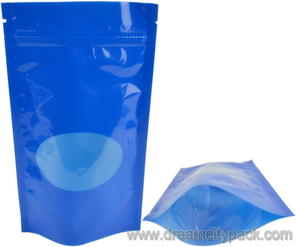 Name Colorful Stand up Ziplock Bag w Window Name Colorful Stand up Ziplock Bag w Window