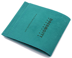 Pochettes à bijoux personnalisées sacs enveloppe en velours avec logo imprimé personnalisé