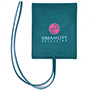 Pochette à bijoux en velours sac enveloppe avec ruban et logo imprimé personnalisé
