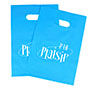 PE Punched Hole Die-cut Carrier Bag in Stock Wholesale