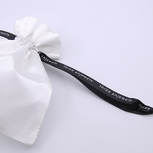 Branded Ribbon for Satin Bag