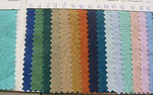 Carta de colores de algodon 3