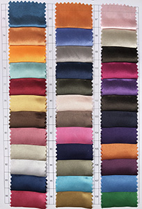 Glossy Satin Fabric Color Chart 3