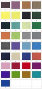 Nonwoven Fabric Color Chart