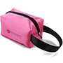 Compact Travel Toiletry Bag Small Satin Zipper Pouch for Essentials