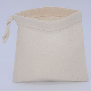 Custom Dust Bags for Shoes with Cotton Drawstring, Natural