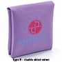 Magnetic Snap Closure Velvet Envelope Bags with Multicolored Logo