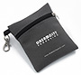 Small Zipper Pouch Makeup Bag Coin Purse with Keychain Hook