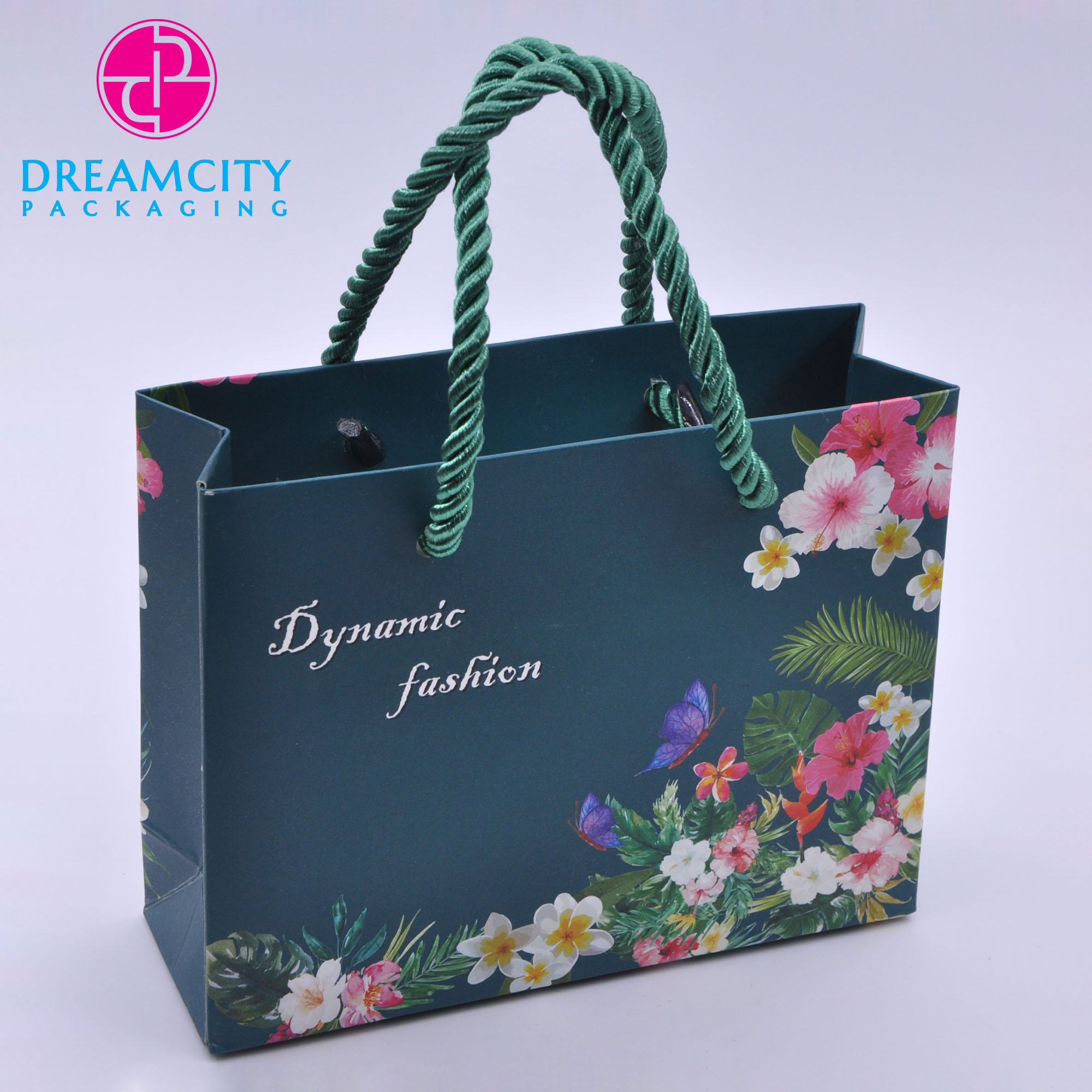 50pcs Paper Bag Custom Jewelry Package Bag With Logo Personalized Logo  Shopping Paper Bag Custom Gift Bags 