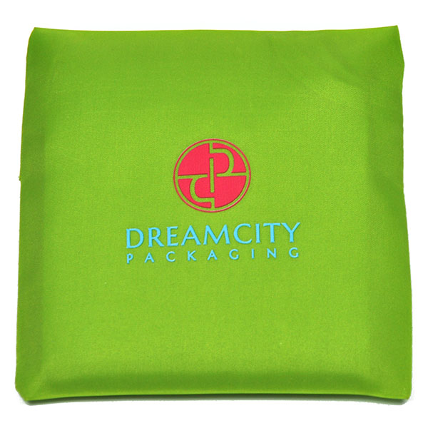 Foldable Nylon Grocery Market Tote T-shirt Bag