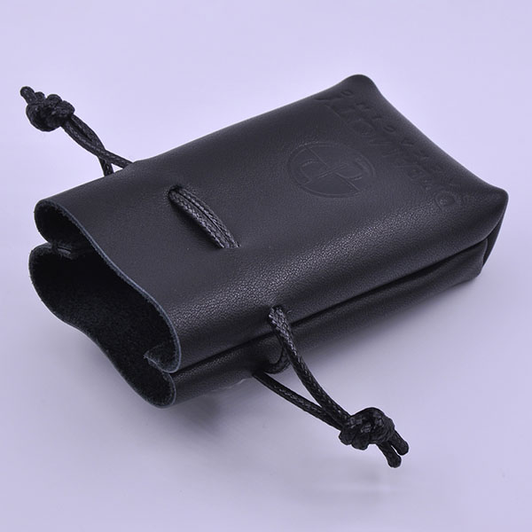 Genuine Leather Drawstring Pouch for Perfume Bottles