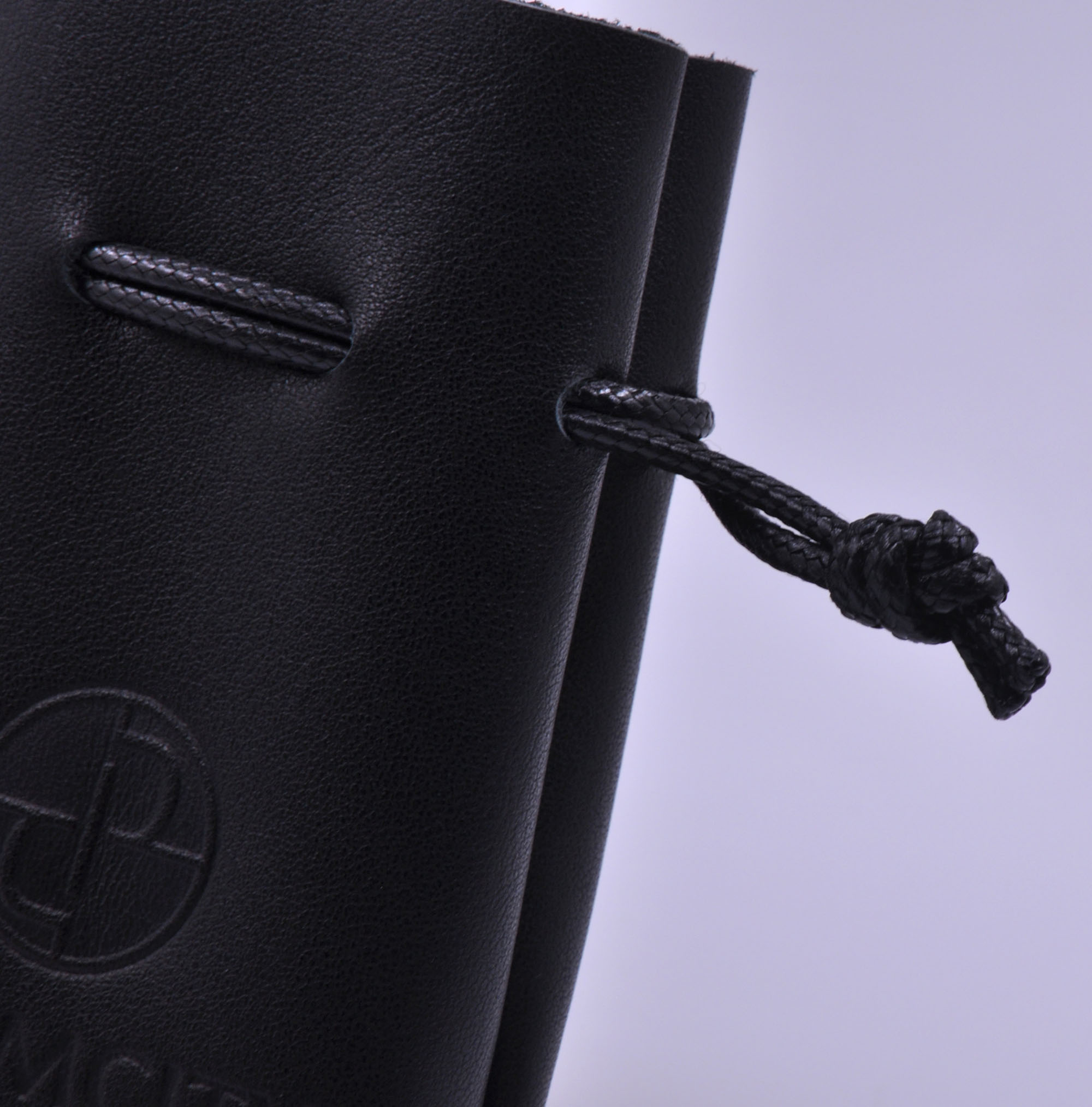 Genuine Leather Drawstring Pouch for Perfume Bottles
