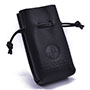 Genuine Leather Drawstring Pouch for Perfume Bottles