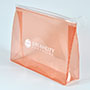 Gusseted PVC Slider Bags for Travel Makeup with Custom Logo