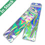 Holographic Plastic Jewelry Pouch with Ziplock Closure and Aluminum Foil