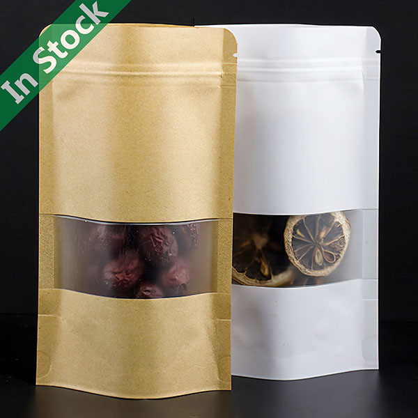 Kraft Paper Stand up Ziplock Bag Wholesale