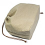 Large Linen Dust Bag for Handbags Jumbo Size with Gusseted Bottom