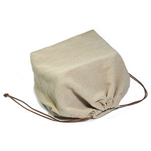 Large Linen Dust Bag for Handbags Jumbo Size with Gusseted Bottom