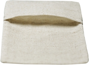 Pequeña bolsa de almohada de lino personalizada para el embalaje de joyas y regalos