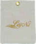 Small Linen Snap Pouches for Jewellery and Gift Packaging with Custom Logo and Metallic Snap Button