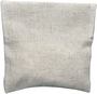 Small Linen Essentials Bags with Velcro Natural