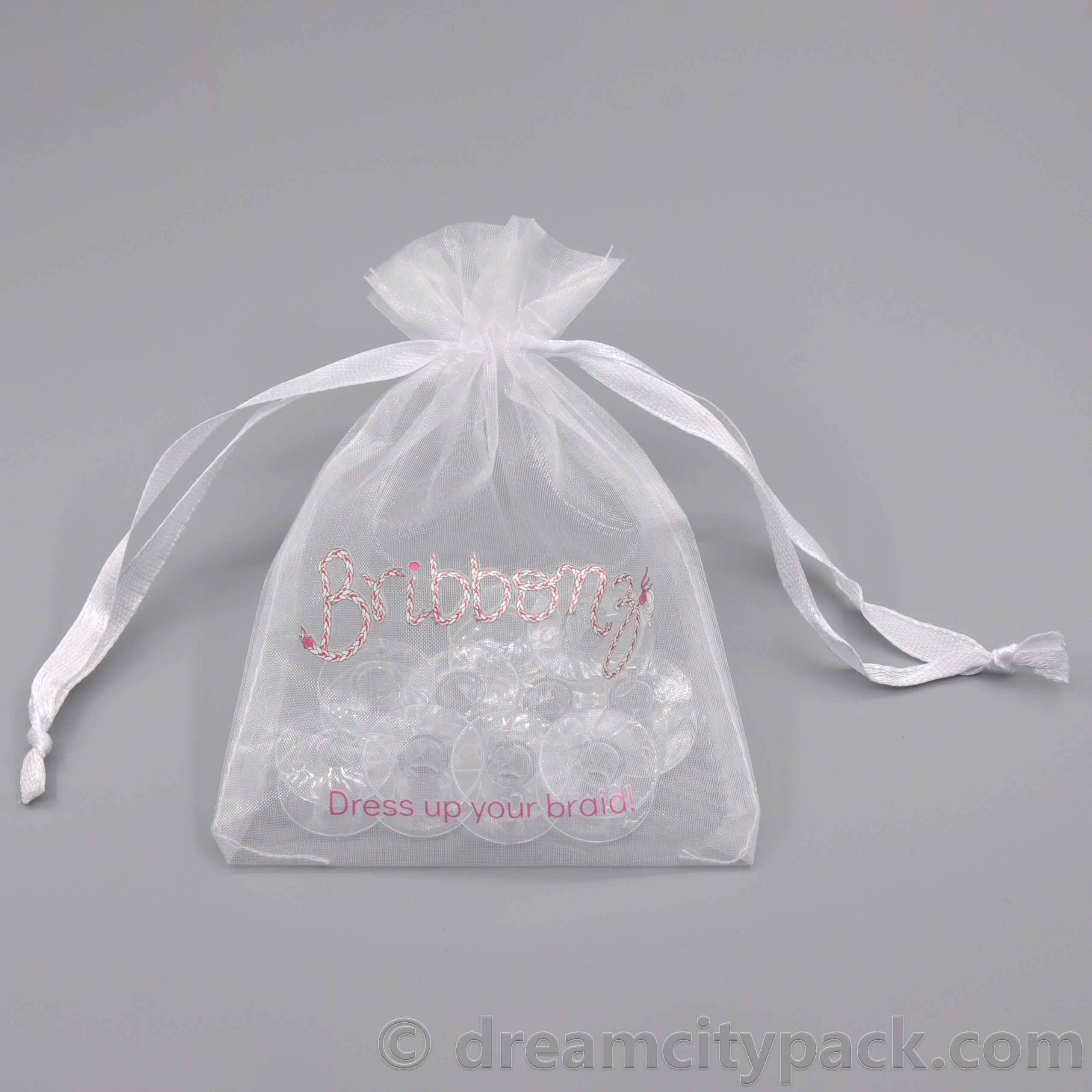 Bolsa De Organza Plata 15 X 20