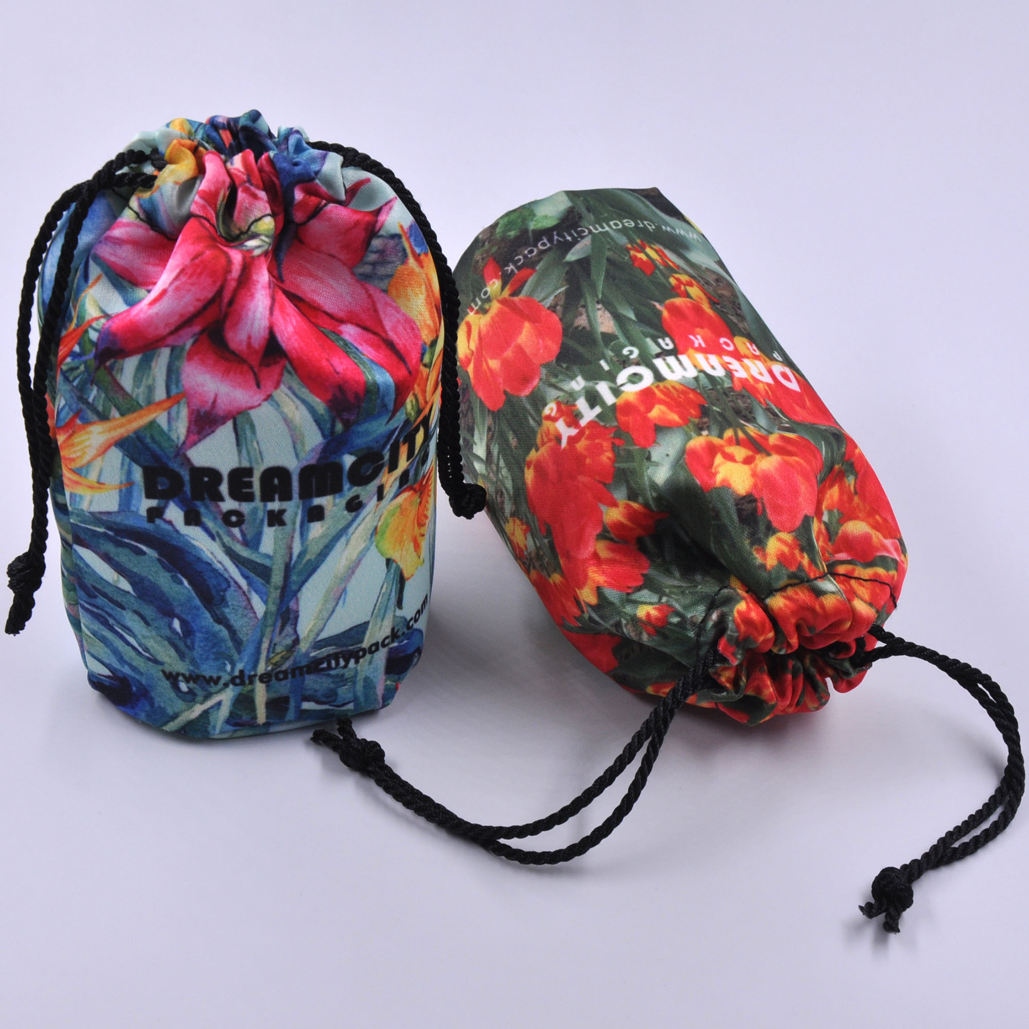 Wholesale Velvet Bags Drawstring Jewelry Pouches with Round Bottom in Stock