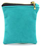 Custom Size and Color Velvet Bag with Metallic Zipper