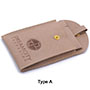 Microfiber Jewelry Pouch Gusseted Suede Leather Snap Bag with Custom Debossed Logo and Insert Pad