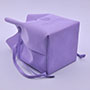 Microfiber Leather Pouch for Perfume and Wine Bottles with Square Bottom