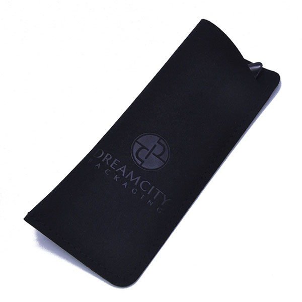 Microfiber Suede Leather Glasses Case Folding Knife Sheath Pen Sleeve