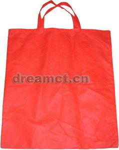 Bolsa de non woven rojo claro