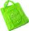 Bolsa de asas non woven plegable