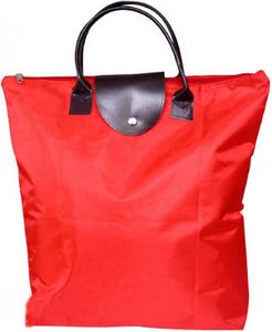 Bolsa de asas de nylon plegable