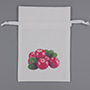 Bolsas de muselina de algodón orgánico ecológicas con logotipo multicolor personalizado