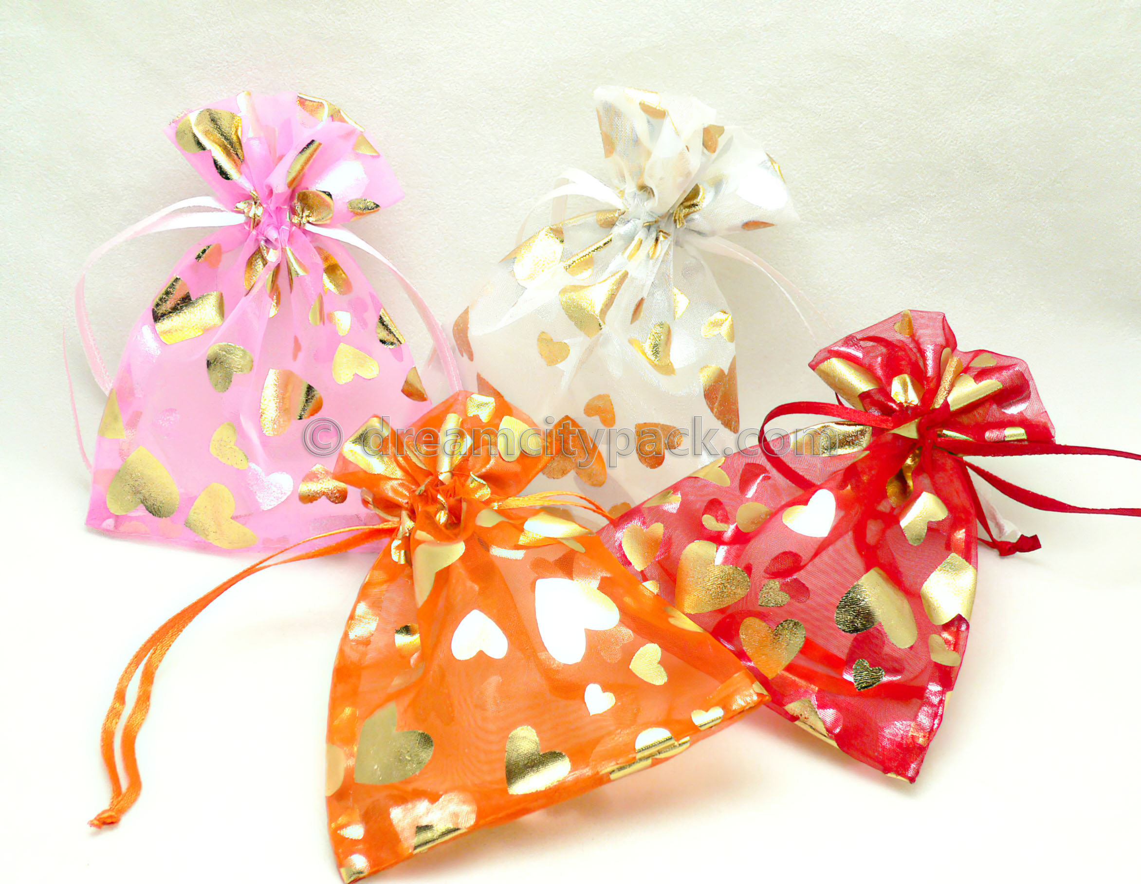 Organza Bags with Hot-stamping Pattern 7