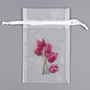 Organza Gift Pouches with Multicolored Logo