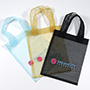 Sacs fourre-tout en organza personnalisables avec logo pour emballage cadeau