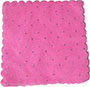 Círculo de tul rectangular rosado