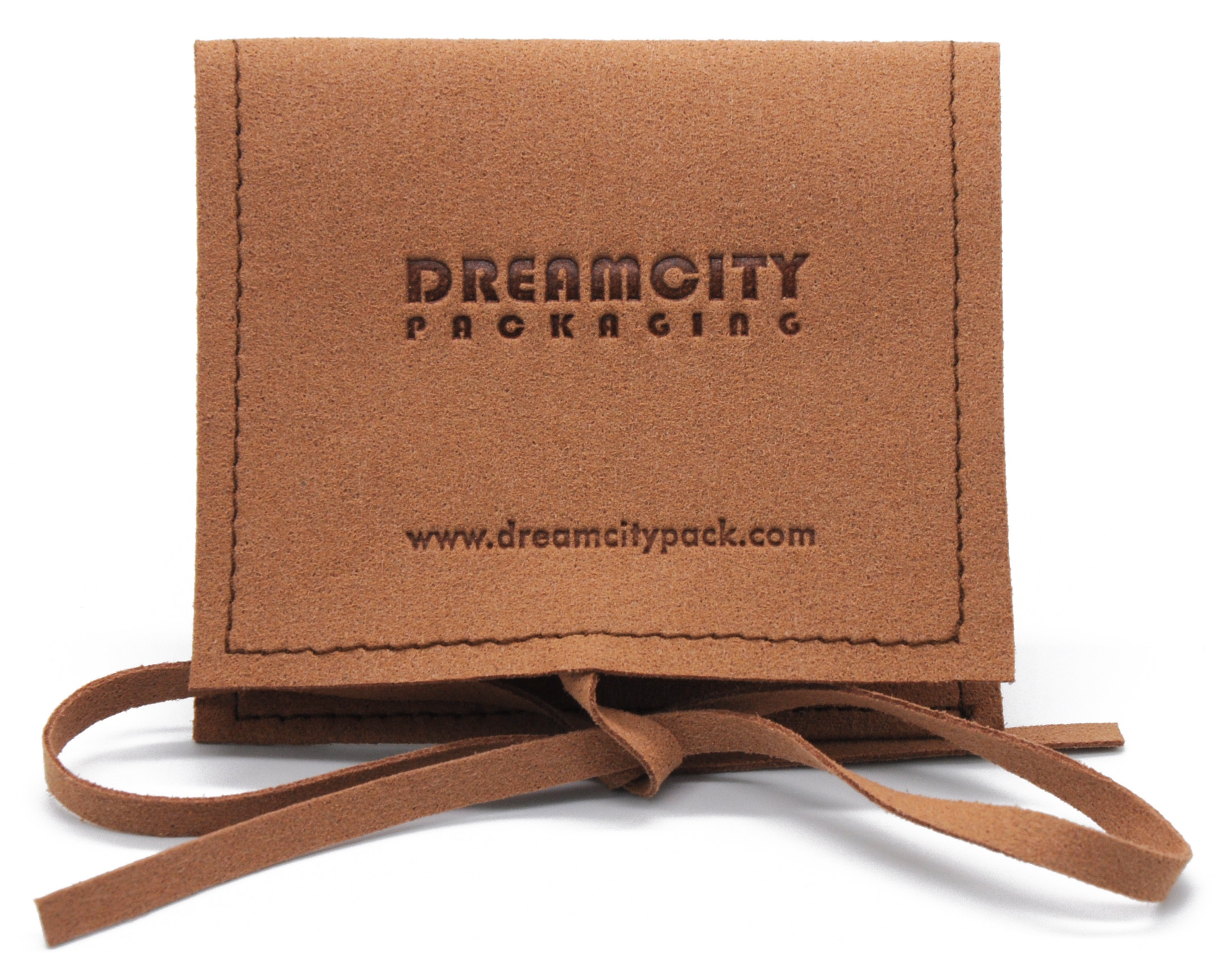 Personalized Leather Envelope Purse Handbag