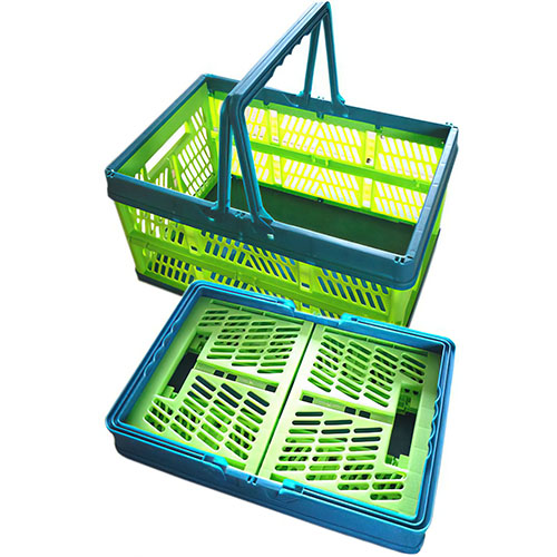 Panier fourre-tout en plastique pliable