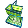 Plastic Collapsible Market Tote Basket