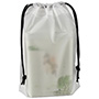 Plastic Drawstring Pouch Waterproof Dust Bag for Travel Toiletry