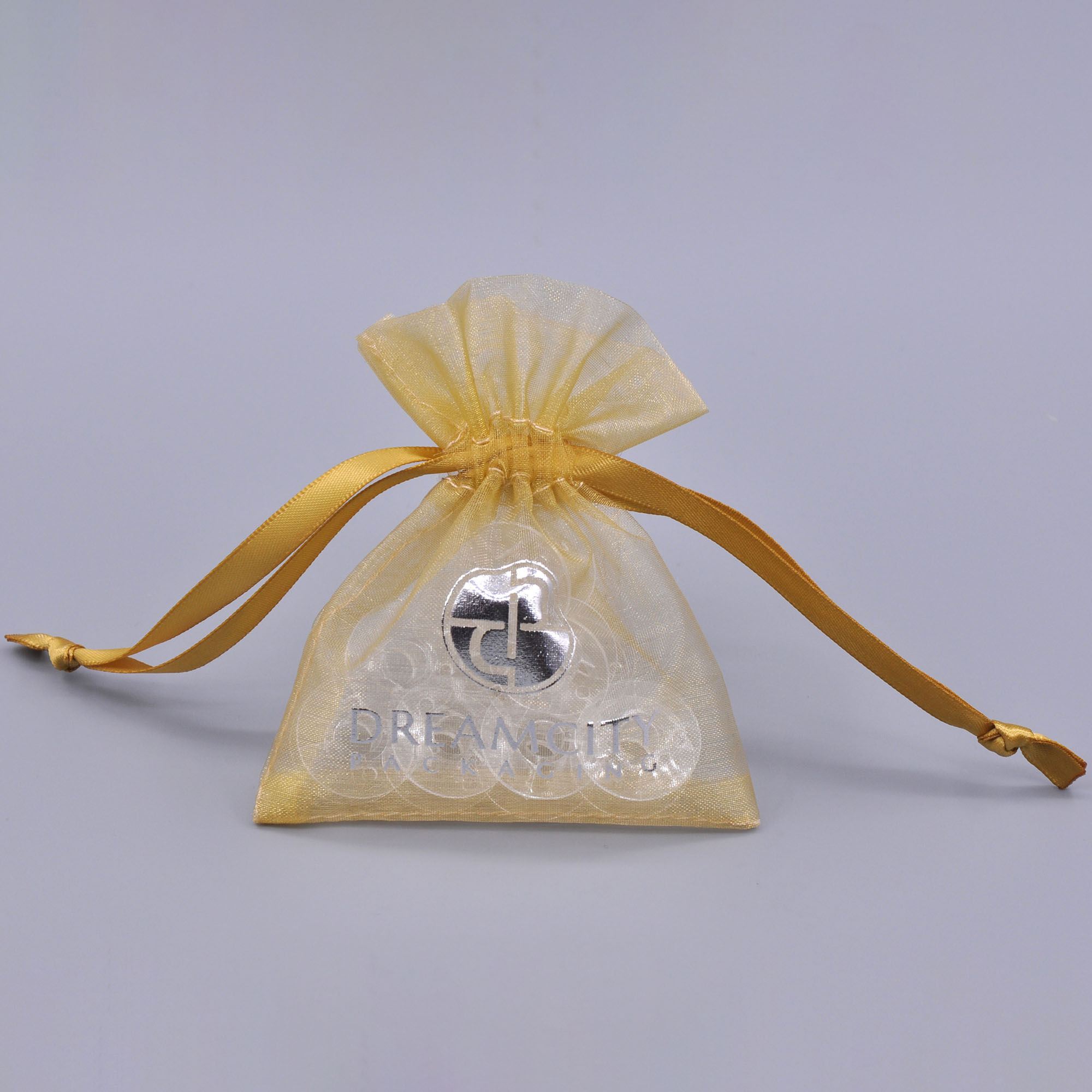 Bolsas de Organza Impressas com Logotipo