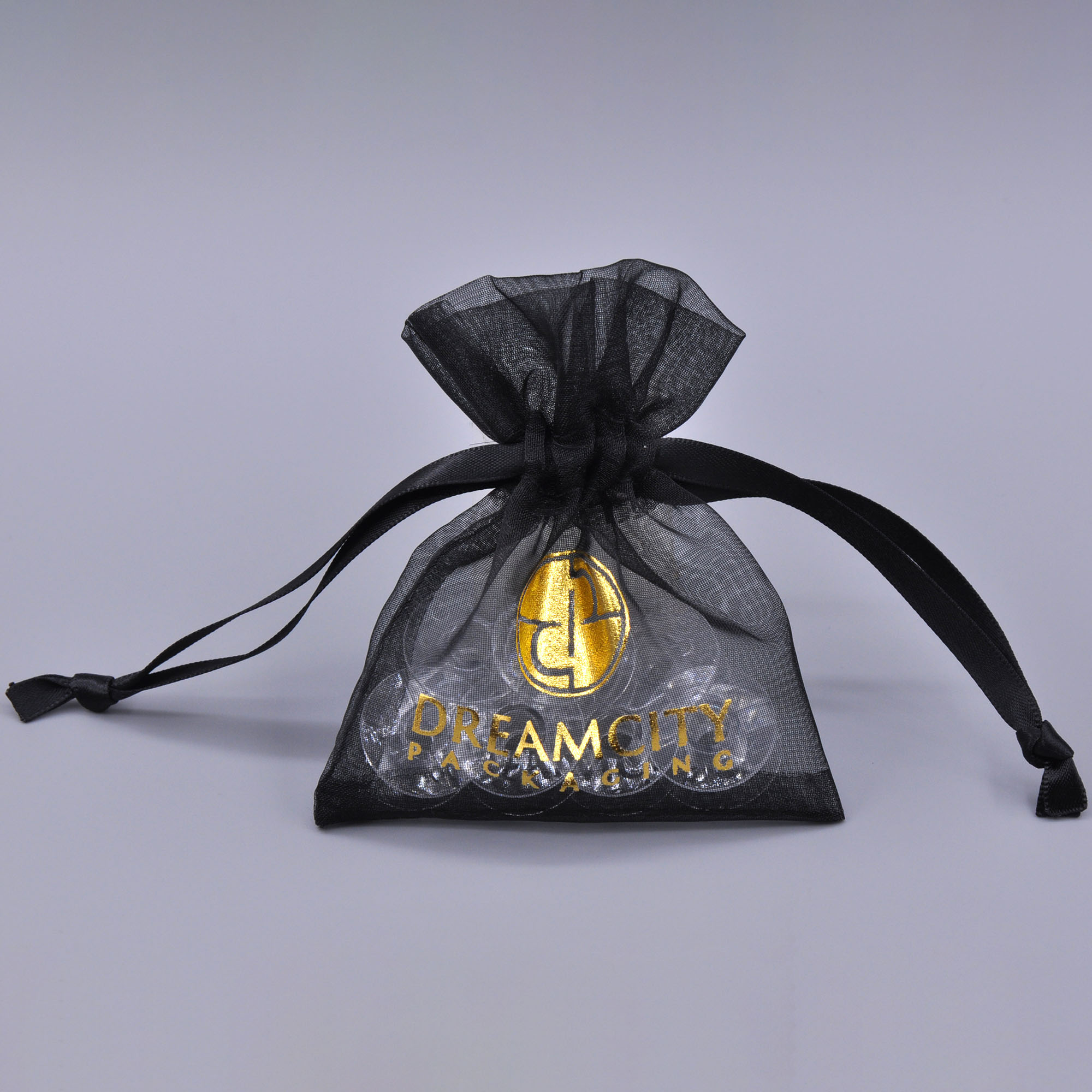 Logo Printed Organza Bags